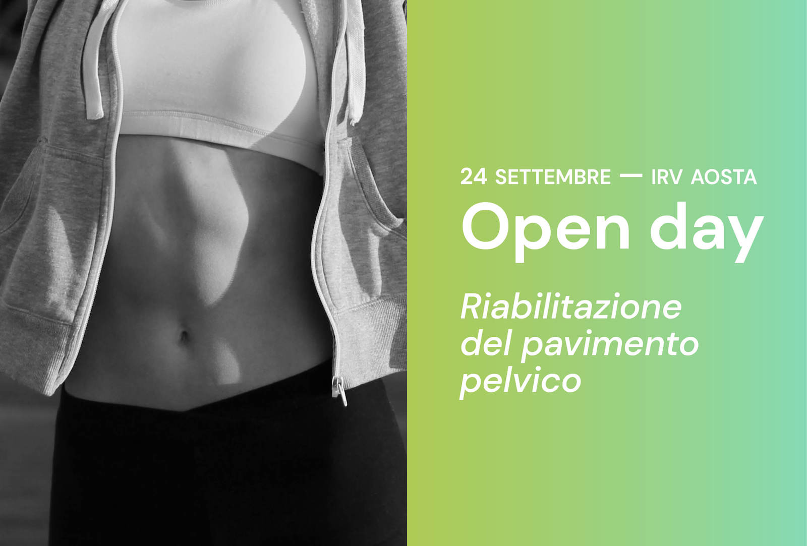Open Day: una giornata gratuita di sensibilizzazione alla riabilitazione del pavimento pelvico con la dr.ssa Giaimo